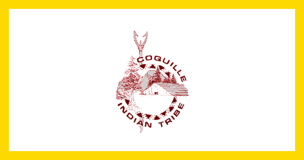 Flag of the Coquille Indian Tribe